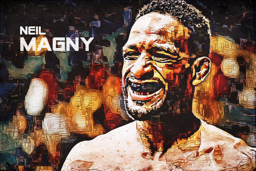 Neil Magny MMA Sport Canvas Poster