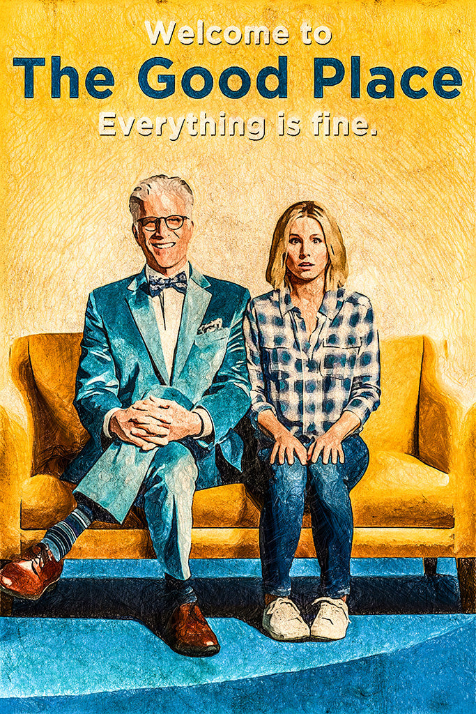 The Good Place TV Show Canvas Poster
