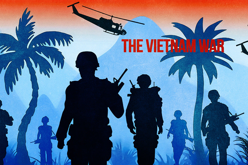 The Vietnam War TV Series Canvas Poster