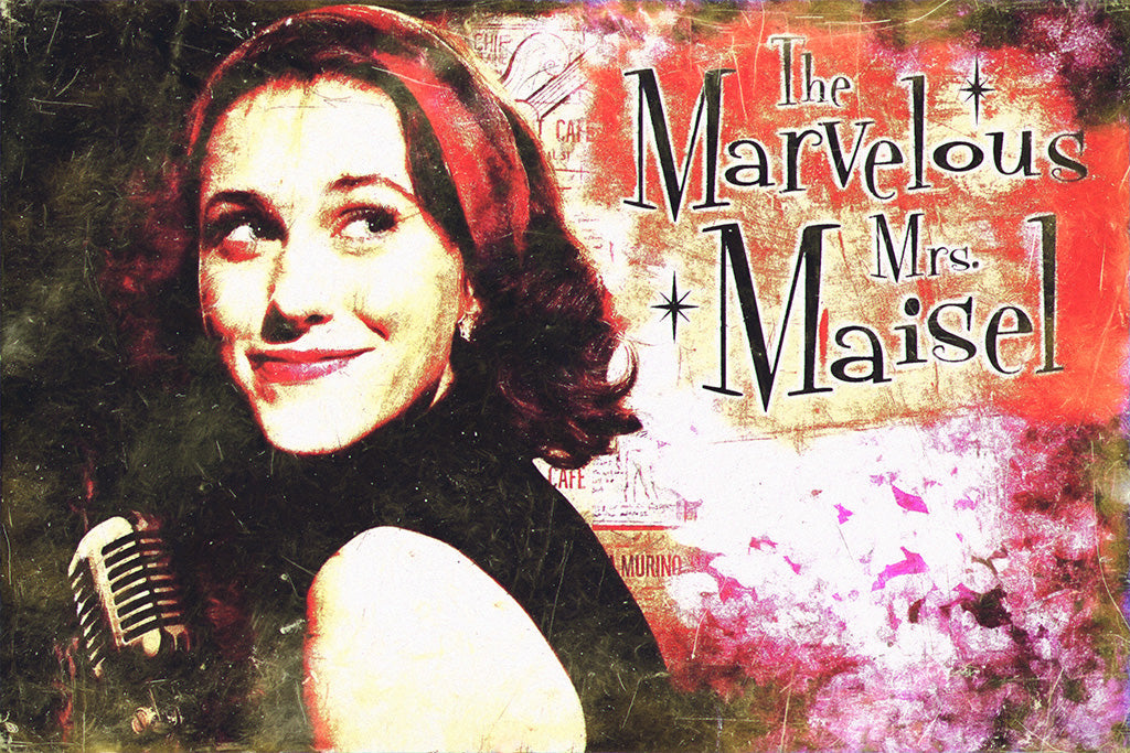 The Marvelous Mrs. Maisel TV Series Canvas Poster