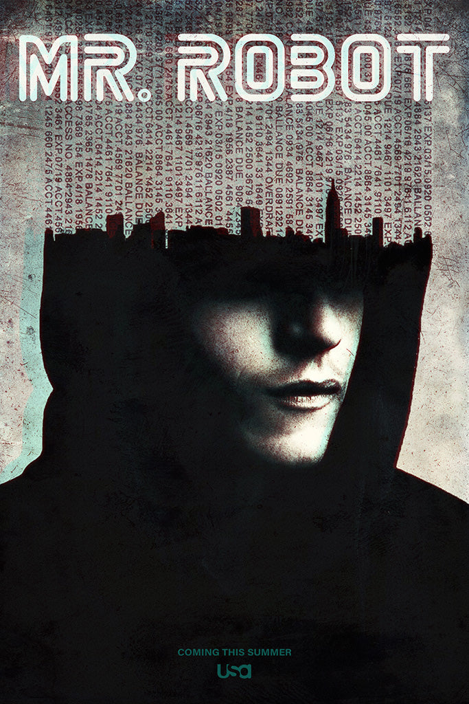 Mr. Robot TV Series Canvas Poster