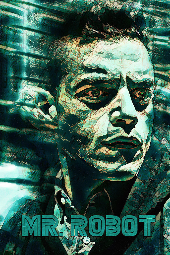 Mr. Robot TV Show Canvas Poster