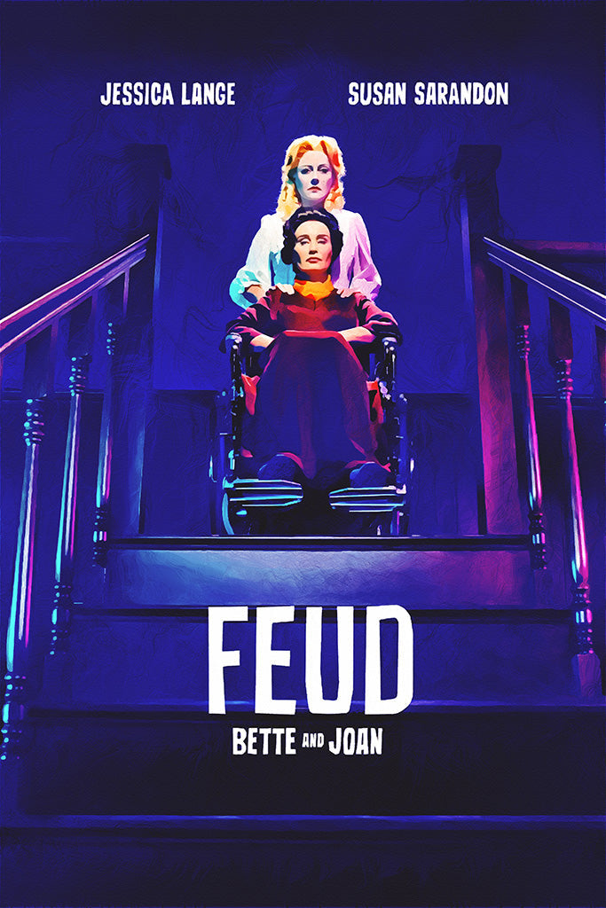 Feud Bette and Joan TV Series Canvas Poster