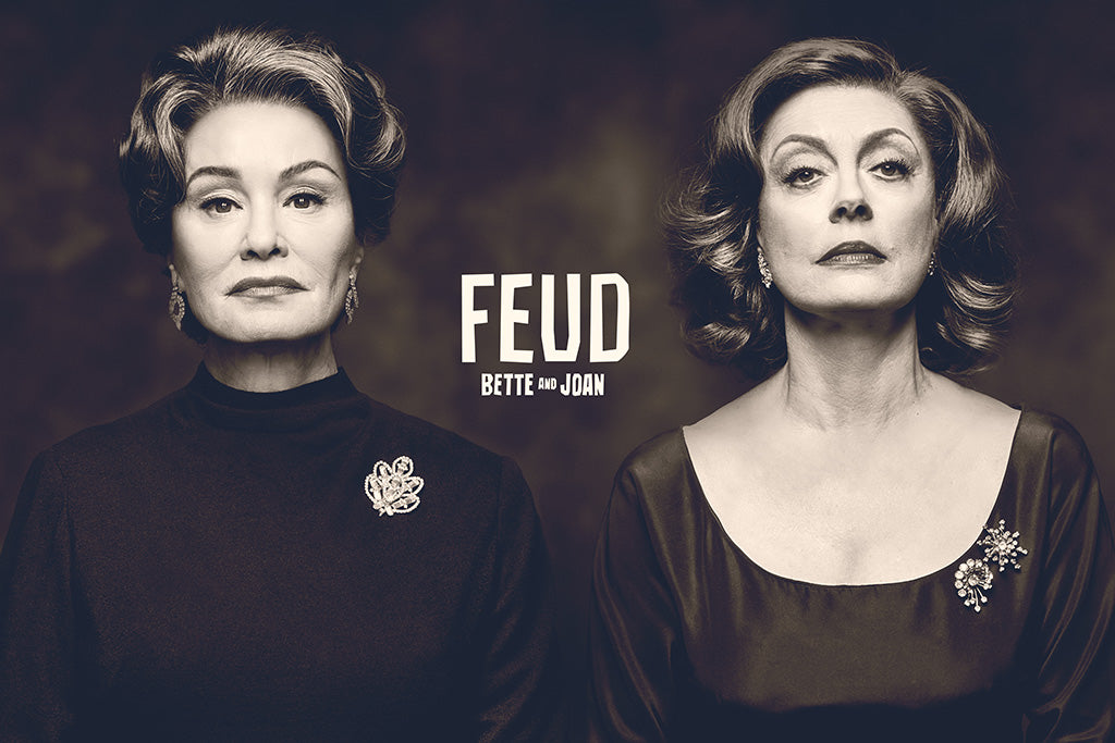 Feud Bette and Joan TV Show Canvas Poster