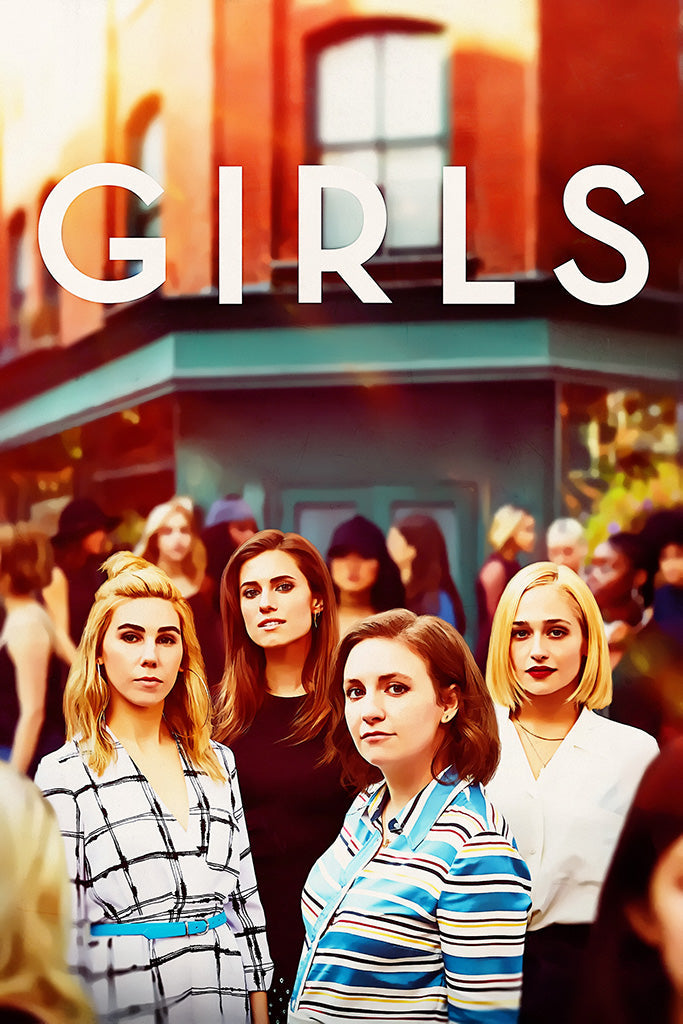 Girls TV Show Canvas Poster
