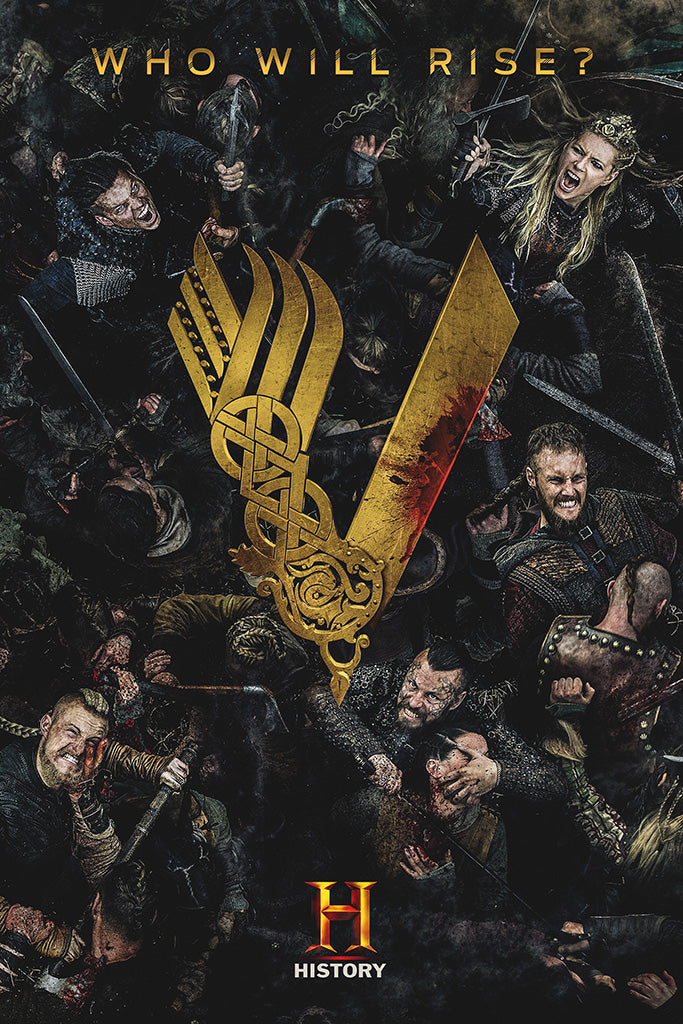 Vikings Canvas Poster