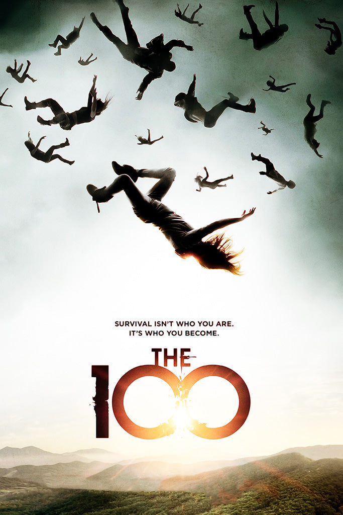 The 100 Canvas Poster
