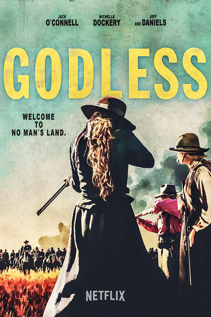 Godless TV Series Canvas Poster