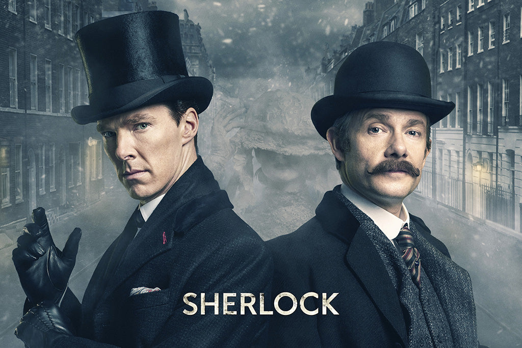Sherlock TV Series Canvas Poster