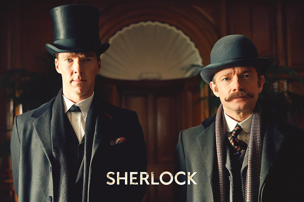 Sherlock TV Show Canvas Poster