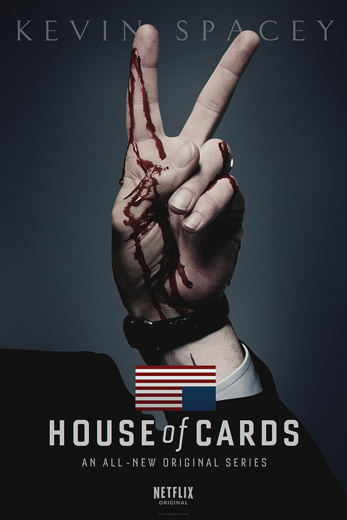 House of Cards TV Series Canvas Poster