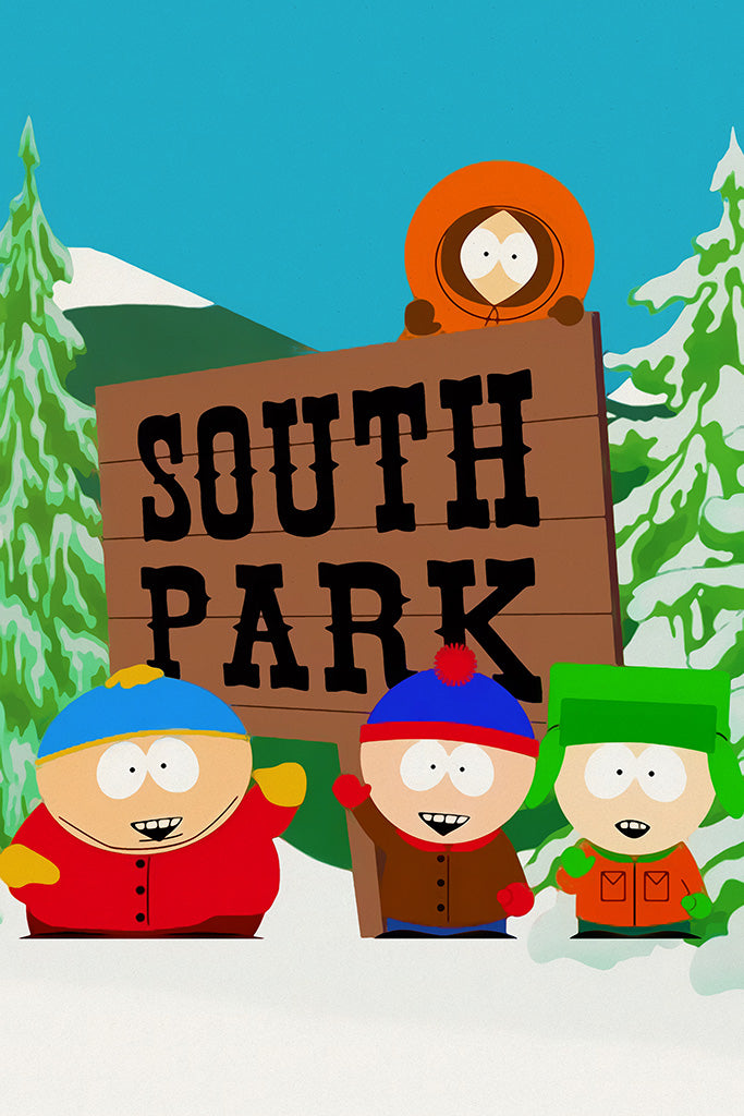 South Park TV Series Canvas Poster