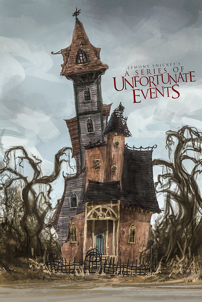 A Series of Unfortunate Events TV Show Canvas Poster