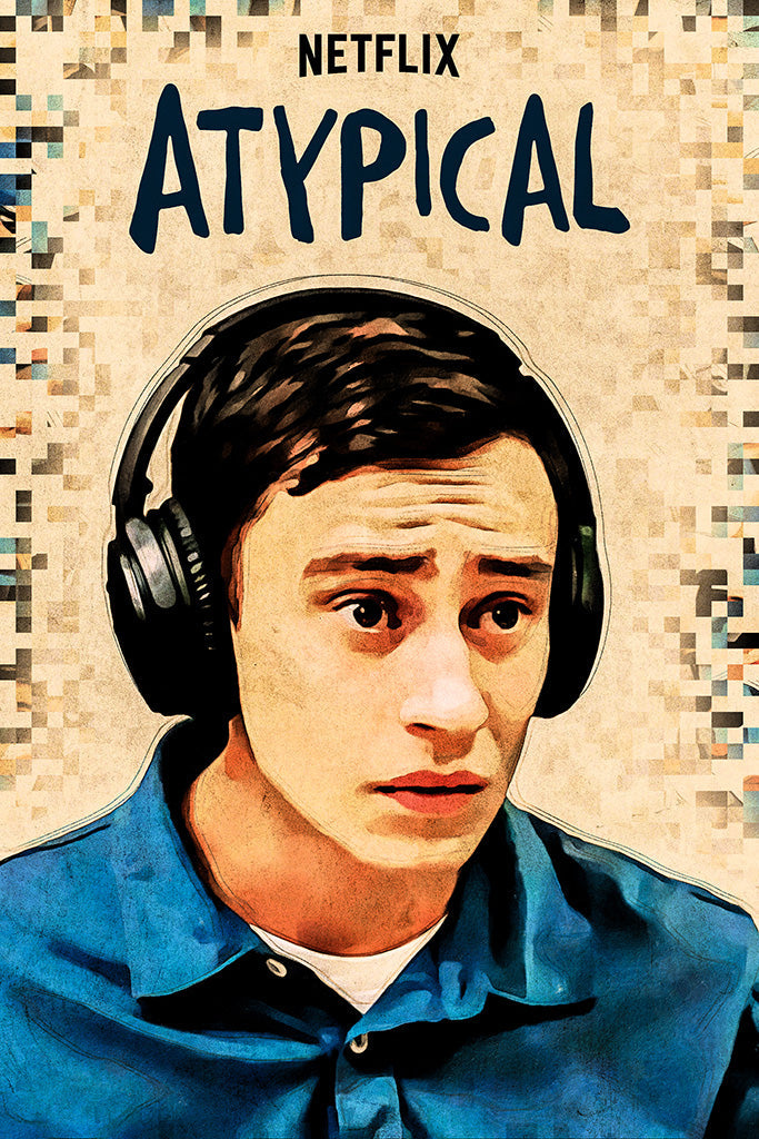 Atypical TV Show Canvas Poster