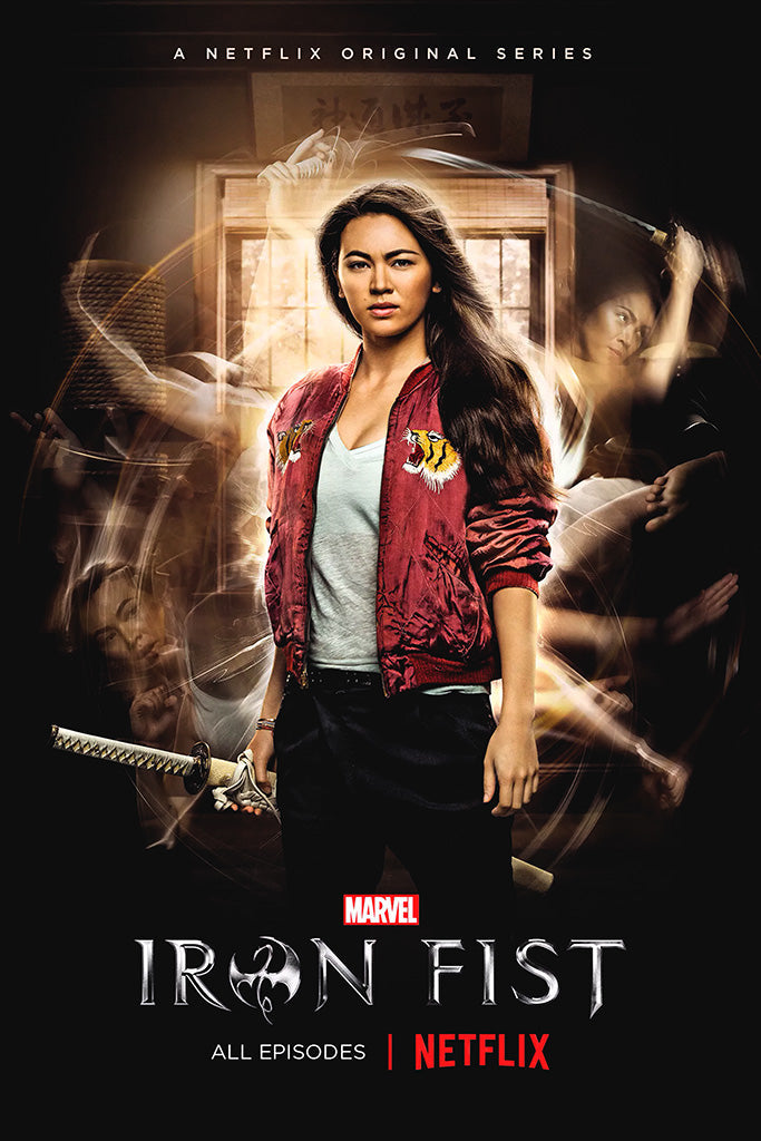Iron Fist Canvas Poster