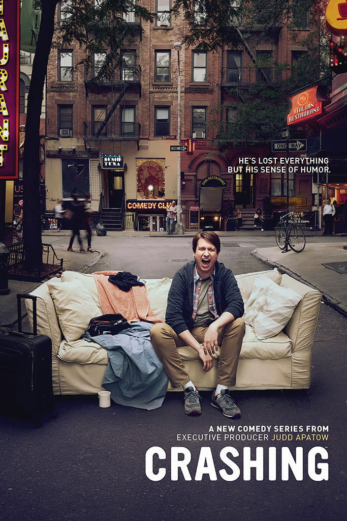 Crashing TV Series Canvas Poster