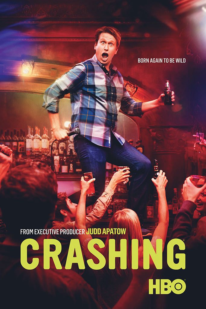 Crashing TV Show Canvas Poster