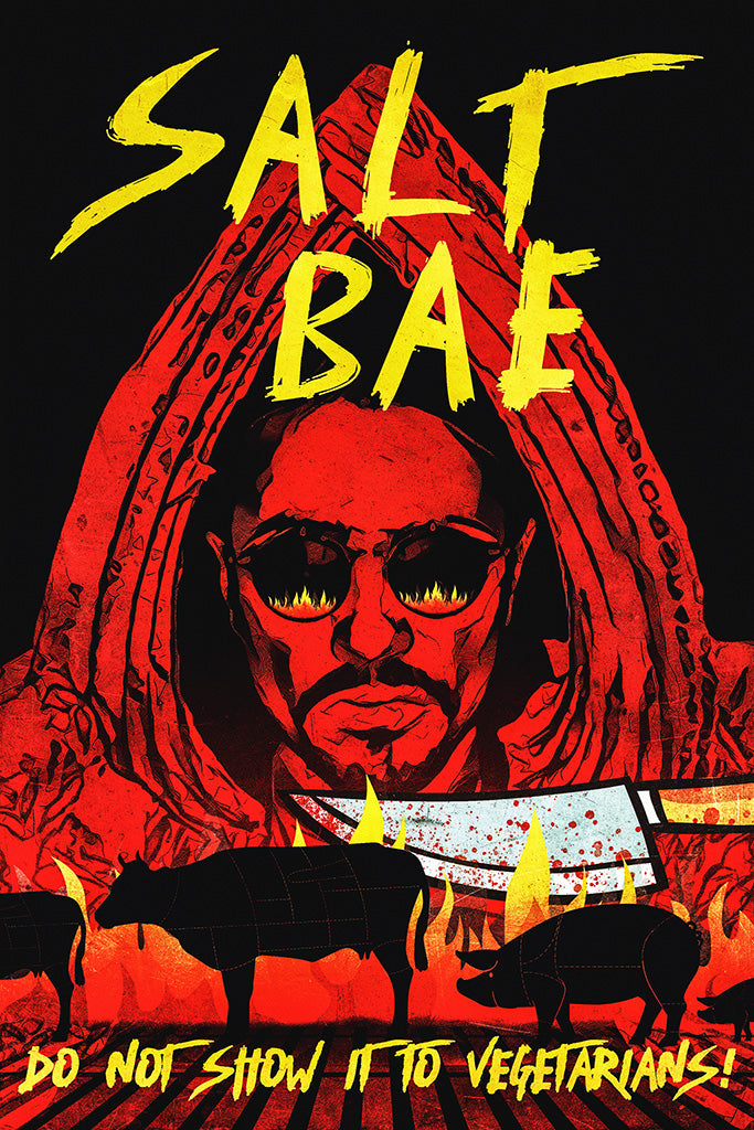 Salt Bae Nusret Canvas Poster