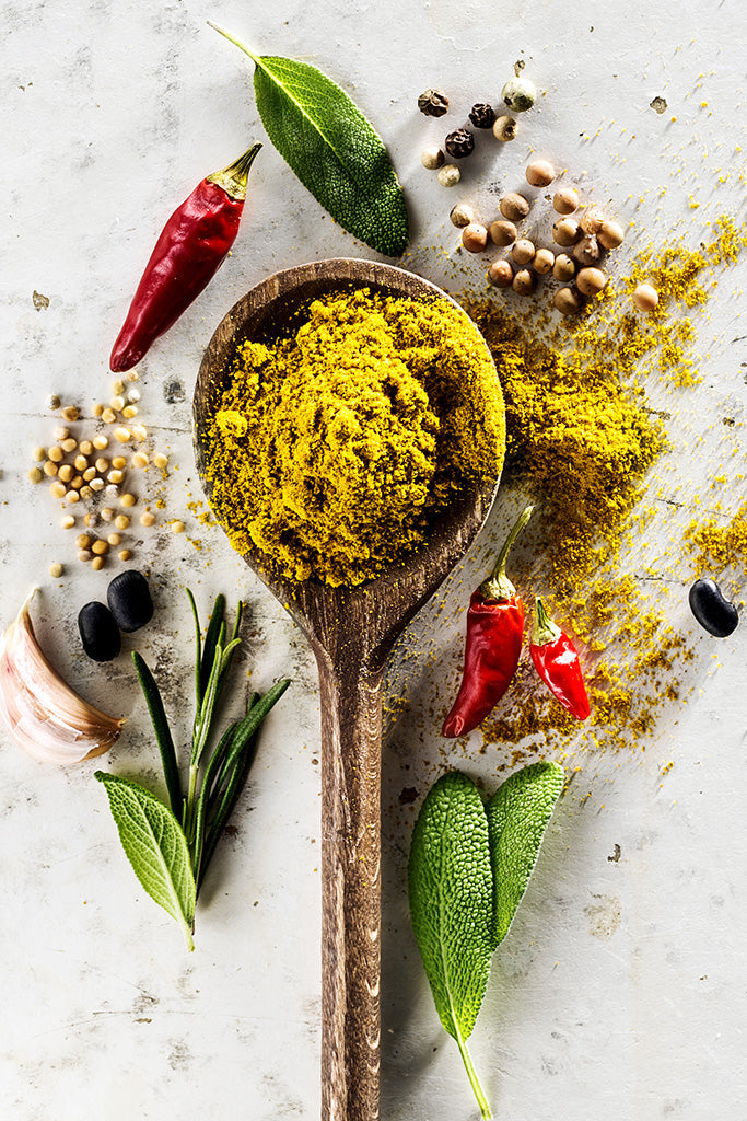 Turmeric Kitchen Canvas Poster