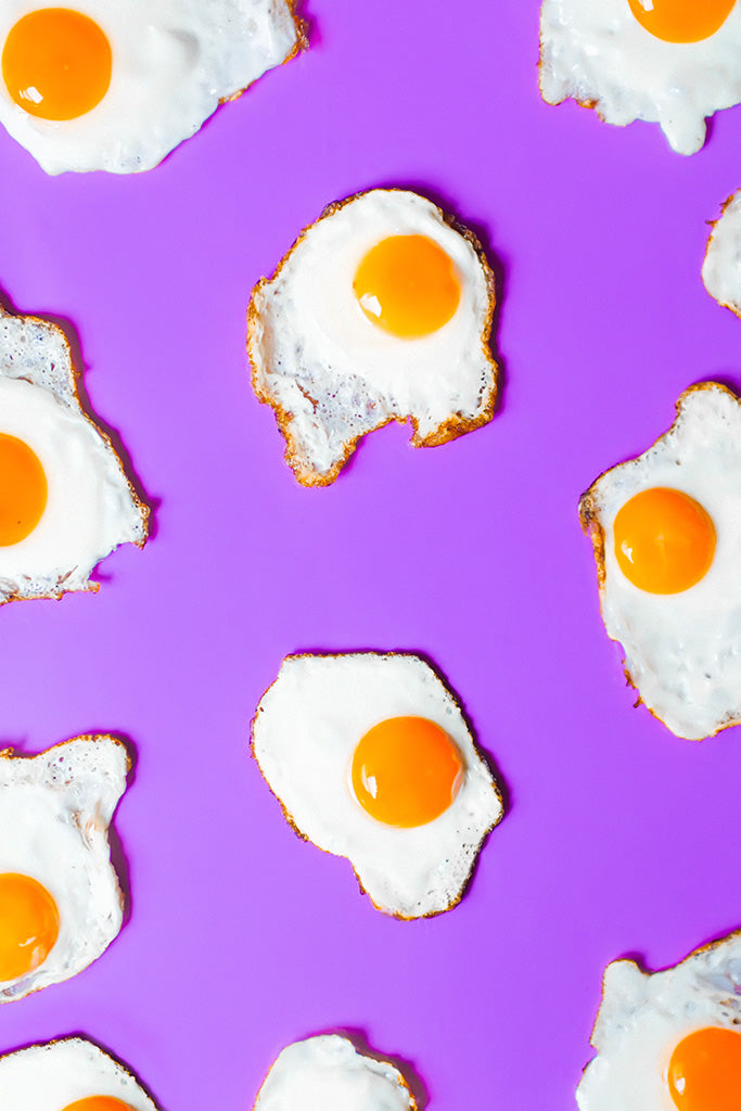 Fried Eggs Kitchen Canvas Poster