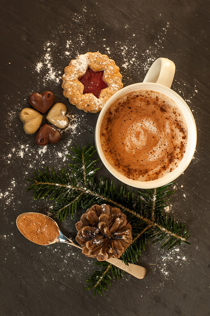 Cappuccino Kitchen Canvas Poster