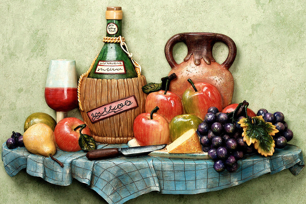 Still Life Kitchen Canvas Poster