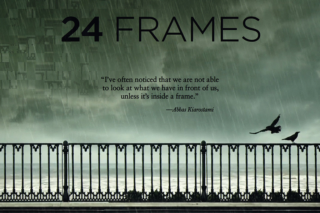24 Frames Movie Canvas Poster