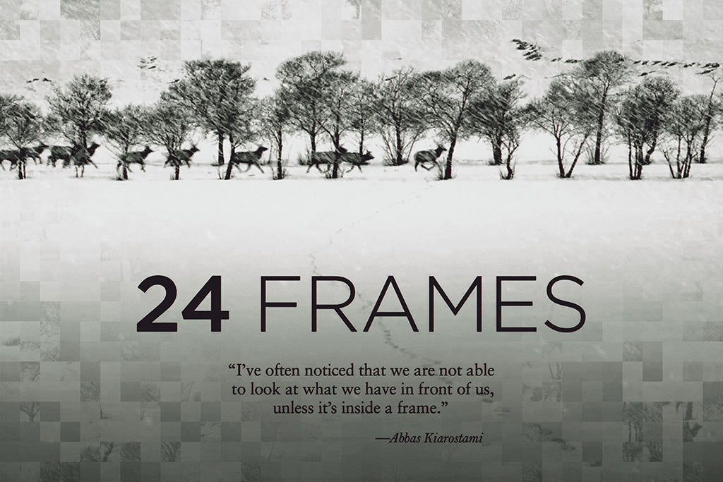 24 Frames Film Movie Canvas Poster