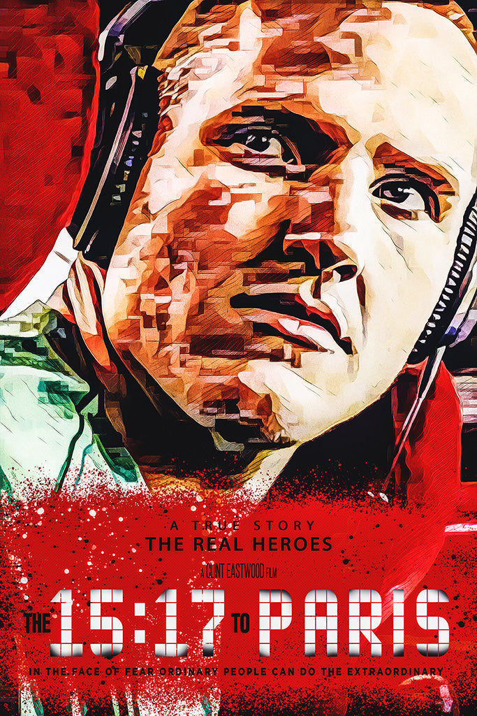 The 1517 to Paris Film Movie Canvas Poster