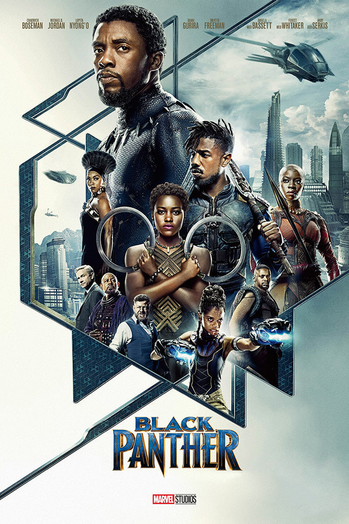 Black Panther Movie Canvas Poster