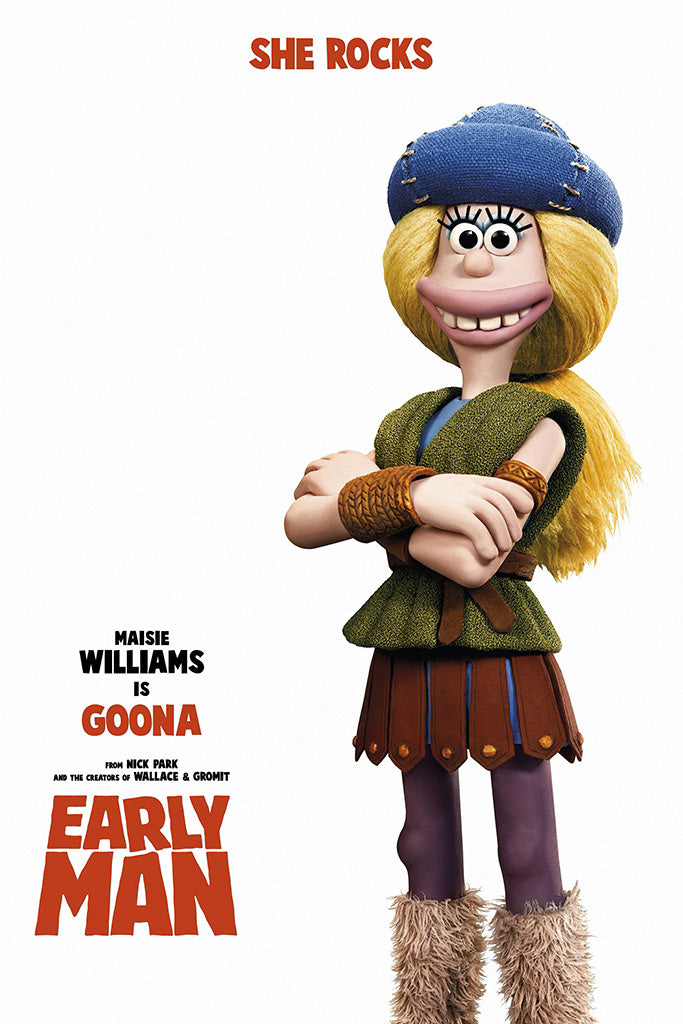 Early Man Folm Animated Movie Canvas Poster