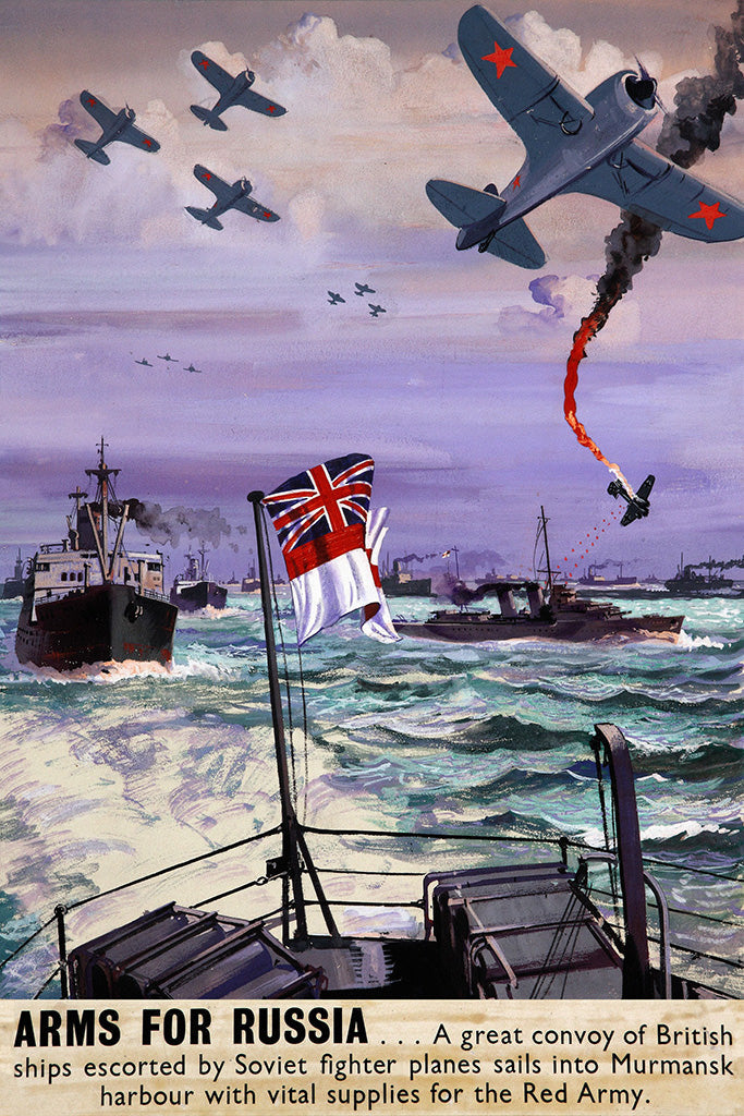 Military Propaganda World War 2 (2/7) Canvas Poster