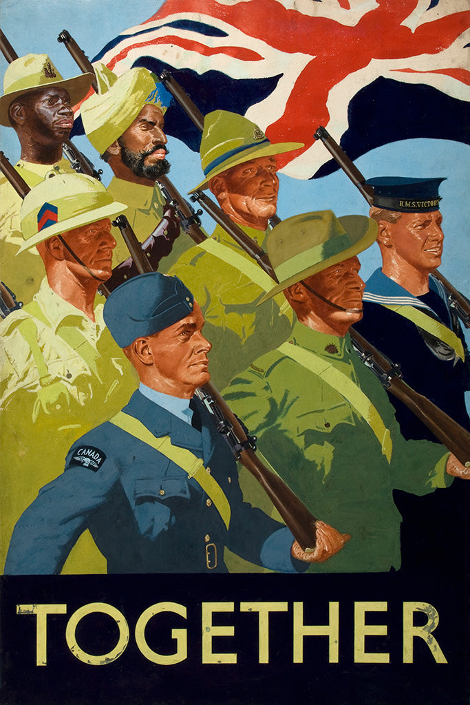 Military Propaganda World War 2 (4/7) Canvas Poster