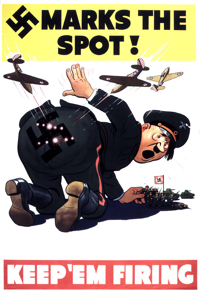 Military Propaganda World War 2 (6/7) Canvas Poster