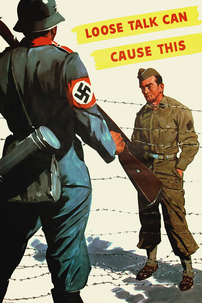 Military Propaganda World War 2 (7/7) Canvas Poster