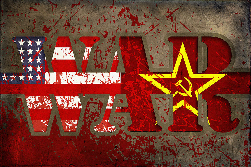 Military Propaganda Cold War (3/7) Canvas Poster