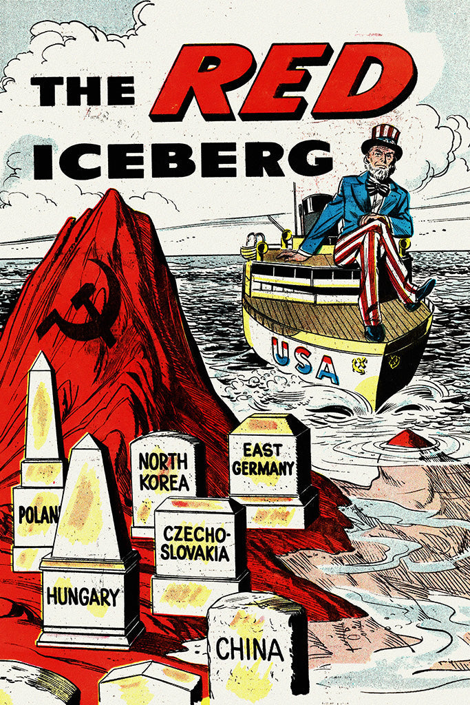 Military Propaganda Cold War (4/7) Canvas Poster