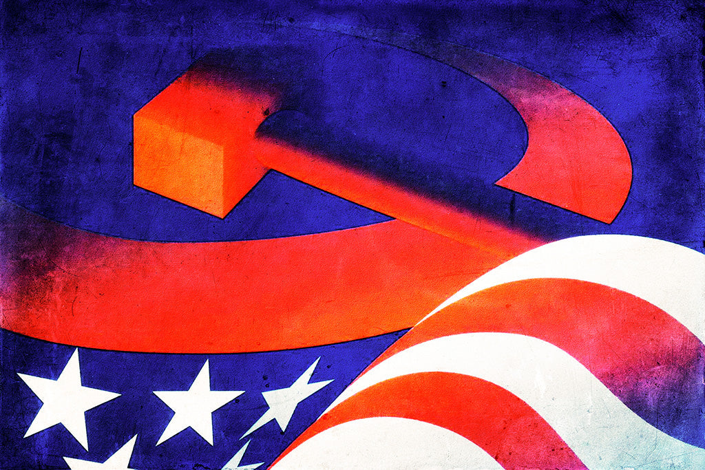 Military Propaganda Cold War (5/7) Canvas Poster