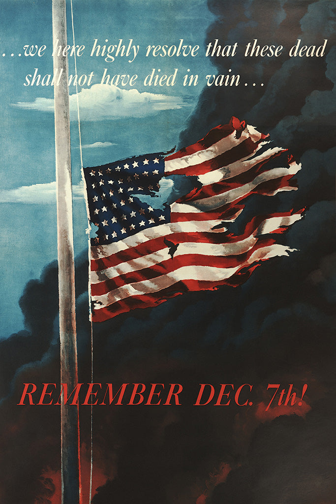 Military Propaganda United States (1/7) Canvas Poster