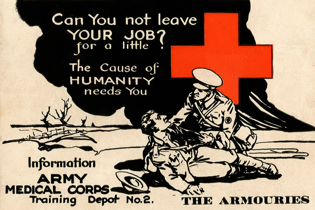 Military Propaganda Marine (7/7) Canvas Poster