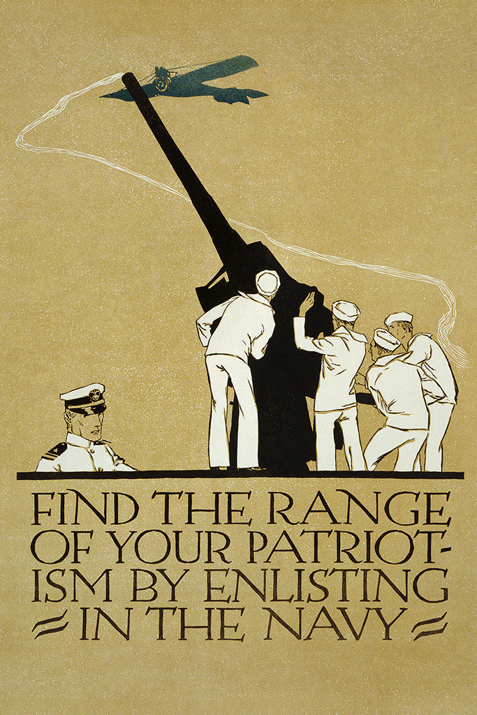 Military Propaganda Navy (4/7) Canvas Poster