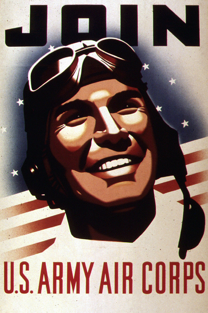 Military Propaganda Ari Force (1/7) Canvas Poster