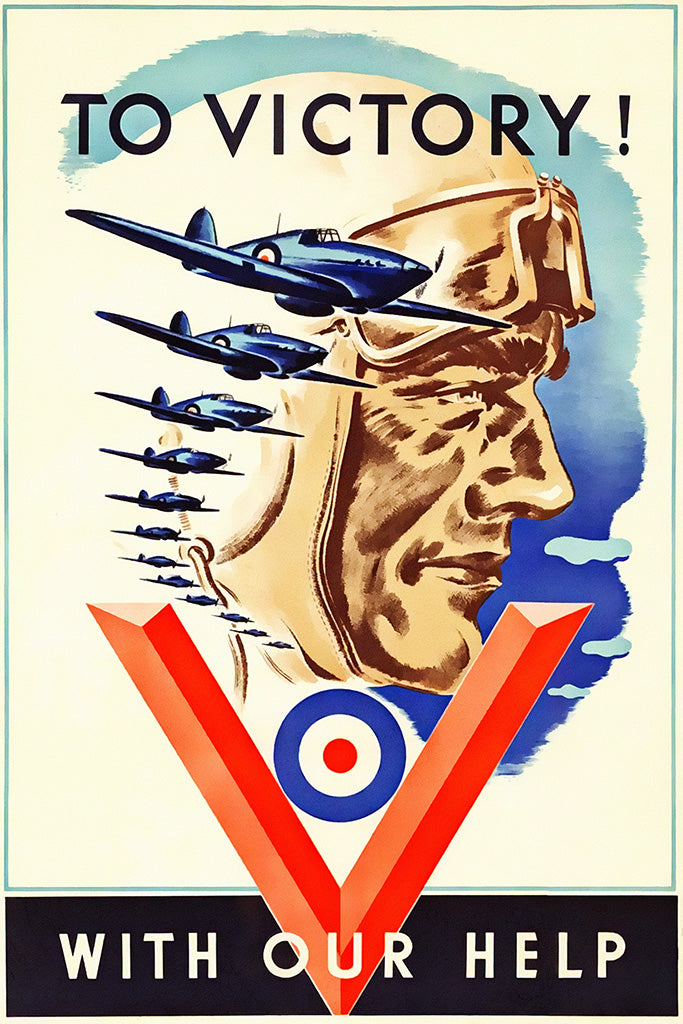 Military Propaganda Ari Force (2/7) Canvas Poster