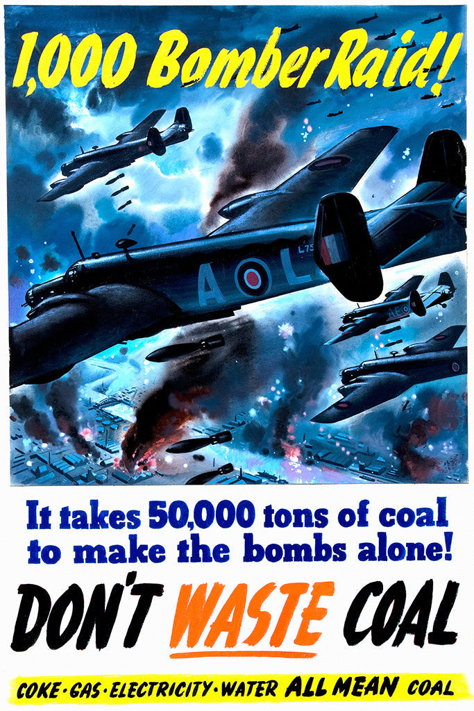 Military Propaganda Ari Force (3/7) Canvas Poster