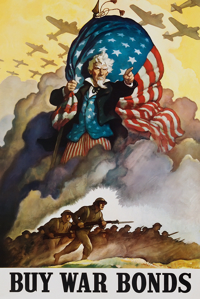 Military Propaganda I Want You (2/7) Canvas Poster
