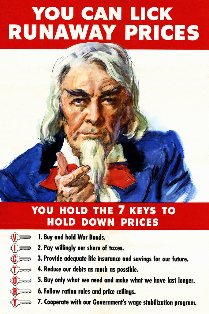 Military Propaganda I Want You (3/7) Canvas Poster