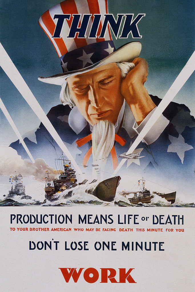 Military Propaganda I Want You (4/7) Canvas Poster
