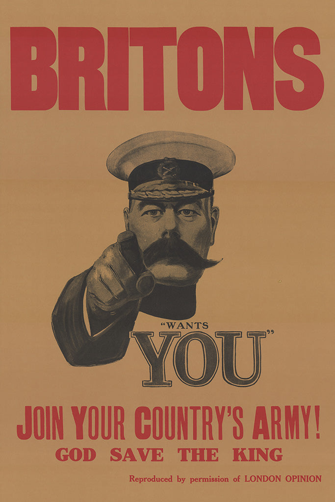 Military Propaganda I Want You (6/7) Canvas Poster