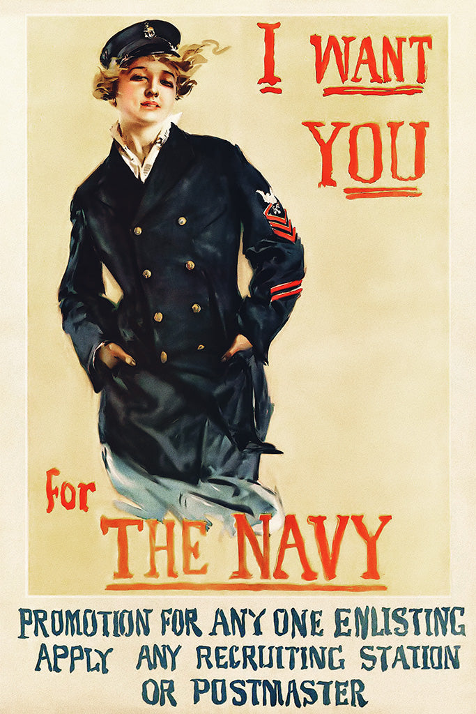 Military Propaganda I Want You (7/7) Canvas Poster