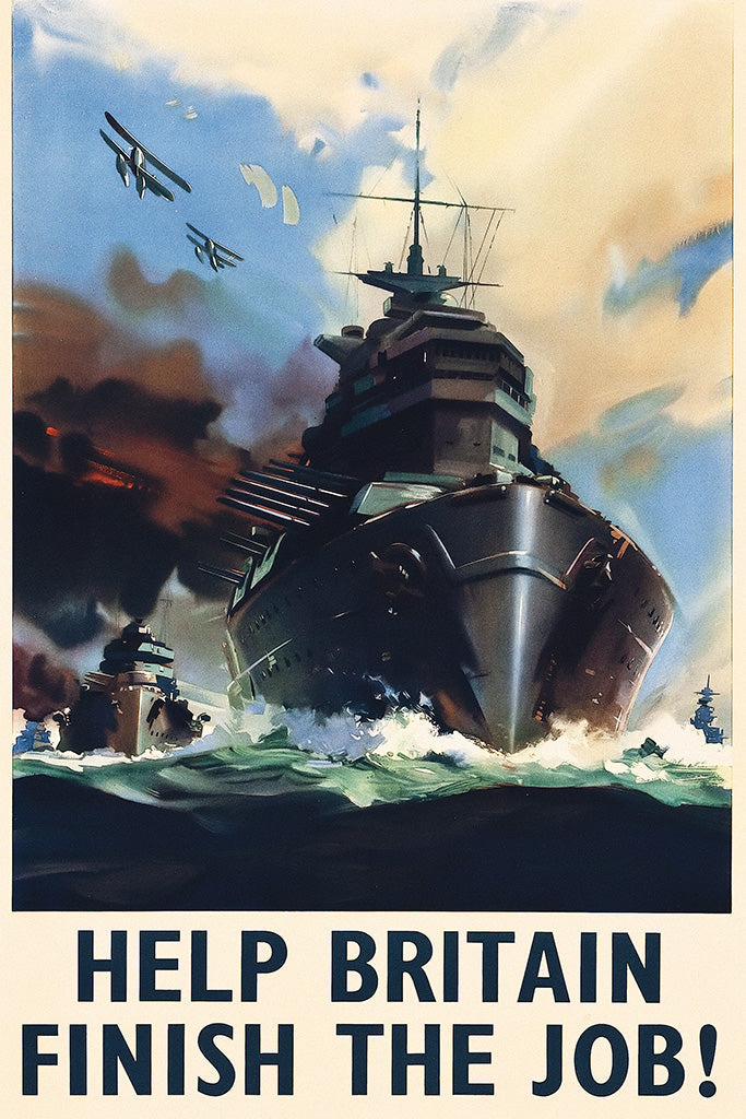 Military Propaganda British (1/19) Canvas Poster